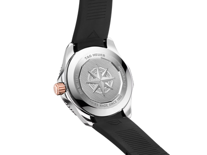 TAG Heuer Aquaracer Professional 200 Calibre 5 Automatic Black Dial Two Tone Mens Watch WBP2151.FT6199
