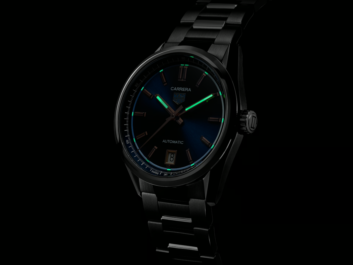 TAG Heuer Carrera Calibre 7 Blue Dial  Stainless Steel Unisex Watch WBN2311.BA0001