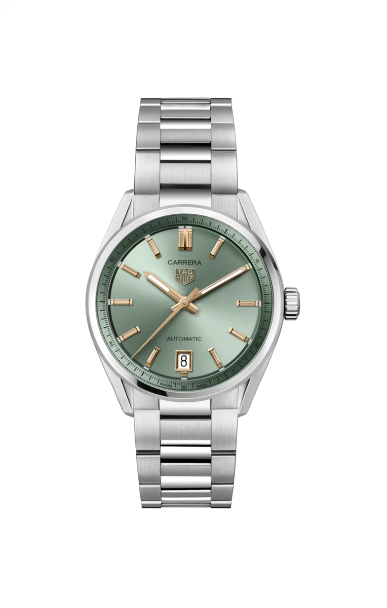 TAG Heuer Carrera Calibre 7 Green Dial  Stainless Steel Unisex Watch WBN2312.BA0001