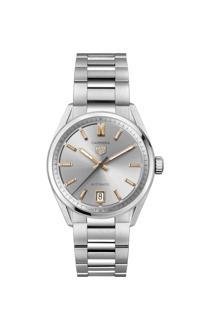 TAG Heuer Carrera Calibre 7 Silver Dial  Stainless Steel Unisex Watch WBN2310.BA0001