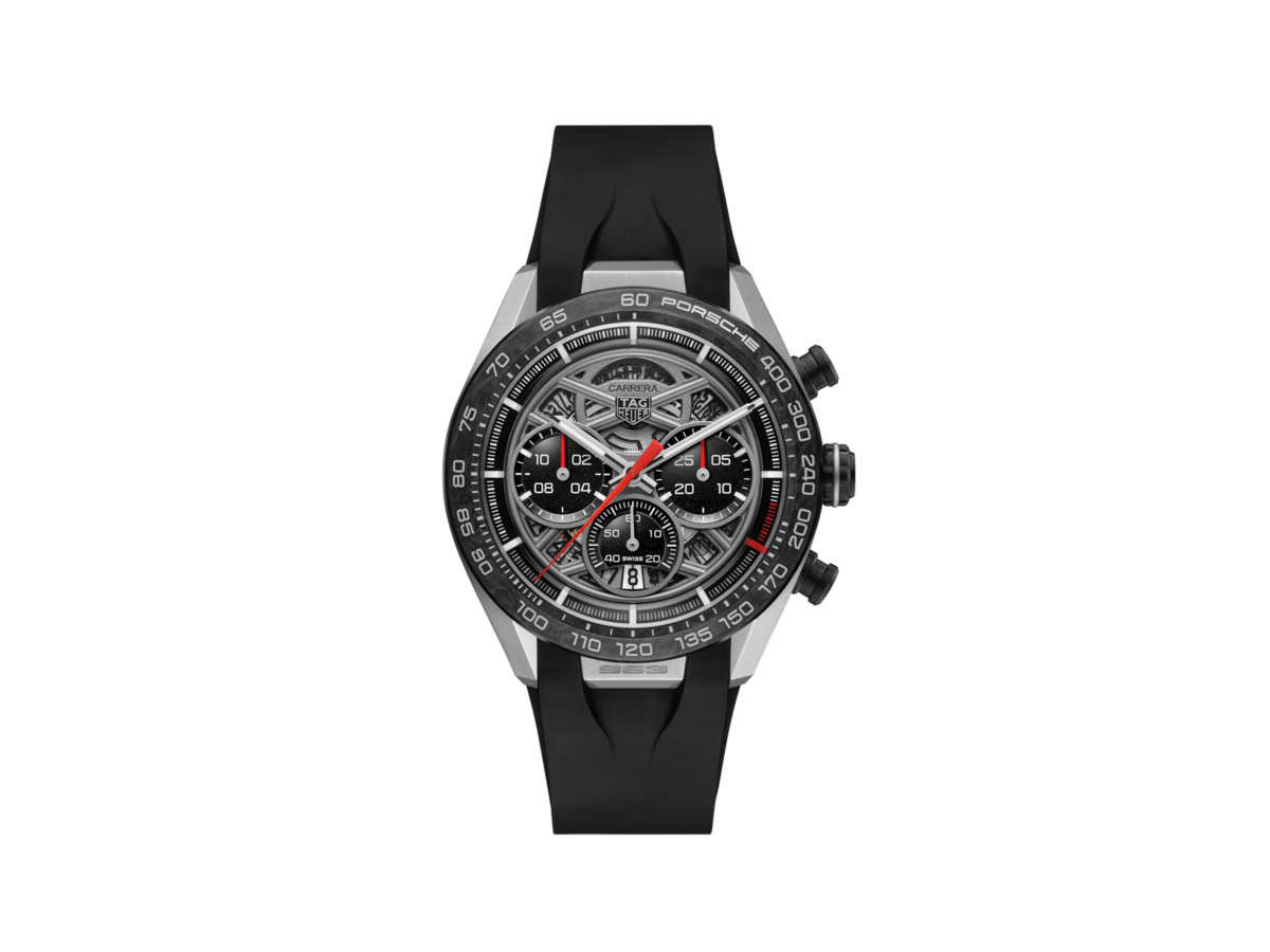 TAG Heuer Carrera X Porsche 963 Stainless Steel Limited Edition Mens Chronograph Watch CBU2010.FT6267