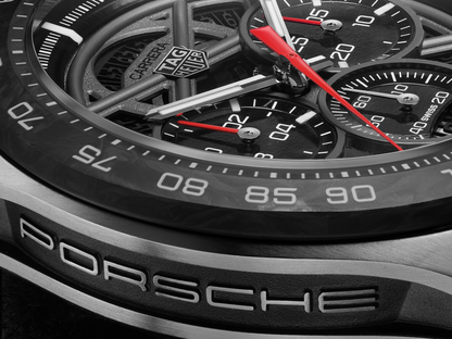 TAG Heuer Carrera X Porsche 963 Stainless Steel Limited Edition Mens Chronograph Watch CBU2010.FT6267
