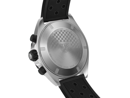 TAG Heuer Formula 1 Black Dial Chronograph Stainless Steel Rubber Strap Mens Quartz Watch CAZ1010.FT8024