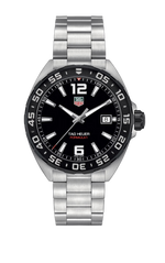 TAG Heuer Formula 1 Black Dial Stainless Steel Mens Quartz Watch WAZ1110.BA0875