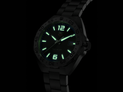 TAG Heuer Formula 1 Black Dial Stainless Steel Mens Quartz Watch WAZ1112.BA0875