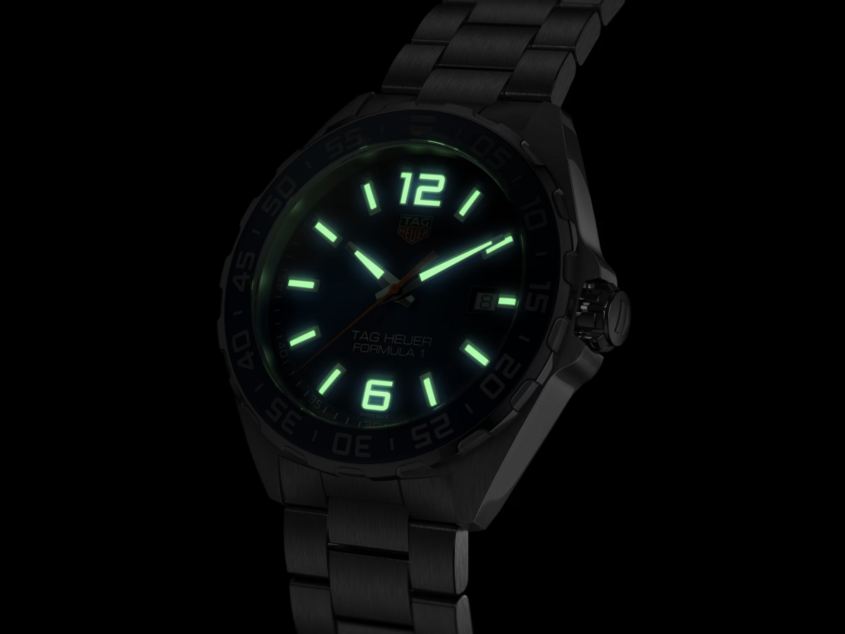 TAG Heuer Formula 1 Blue Dial Stainless Steel Mens Quartz Watch WAZ1010.BA0842