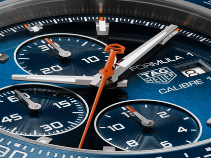 TAG Heuer Formula 1 Calibre 16 Automatic Blue Dial Stainless Steel Mens Chronograph Watch CAZ201G.BA0876