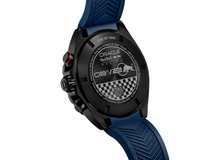 TAG Heuer Formula 1 Chronograph X Oracle Red Bull Racing DLC Stainless Steel Limited Edition Mens Quartz  Watch CAZ101AZ.FT8090