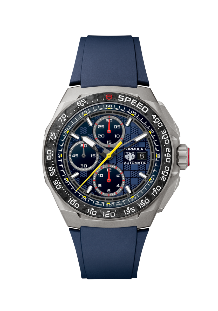 TAG Heuer Formula 1 Chronograph X Oracle Red Bull Racing Titanium Mens Chronograph Watch CBZ2080.FT8091