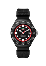 TAG Heuer Formula 1 Solargraph Black Dial Black DLC Stainless Steel Limited Edition Quartz Watch WBY1114.FT8064