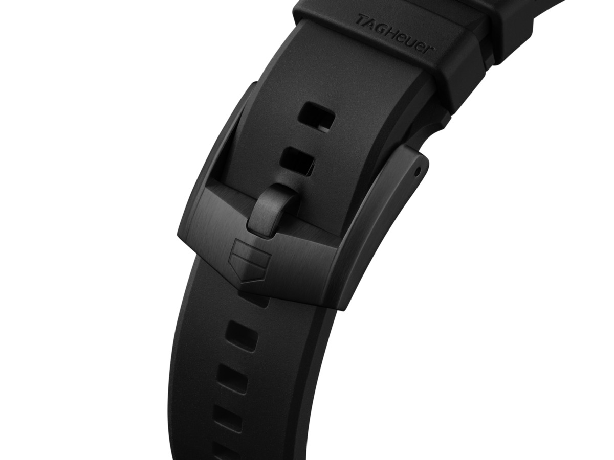 TAG Heuer Formula 1 Solargraph Black Dial Black DLC Stainless Steel Limited Edition Quartz Watch WBY1114.FT8064