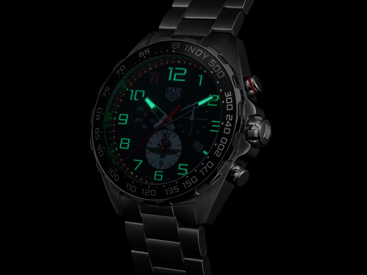 TAG Heuer Formula 1 X Indy 500 Special Edition Stainless Steel Mens Quartz Chronograph Watch CAZ101AW.BA0842