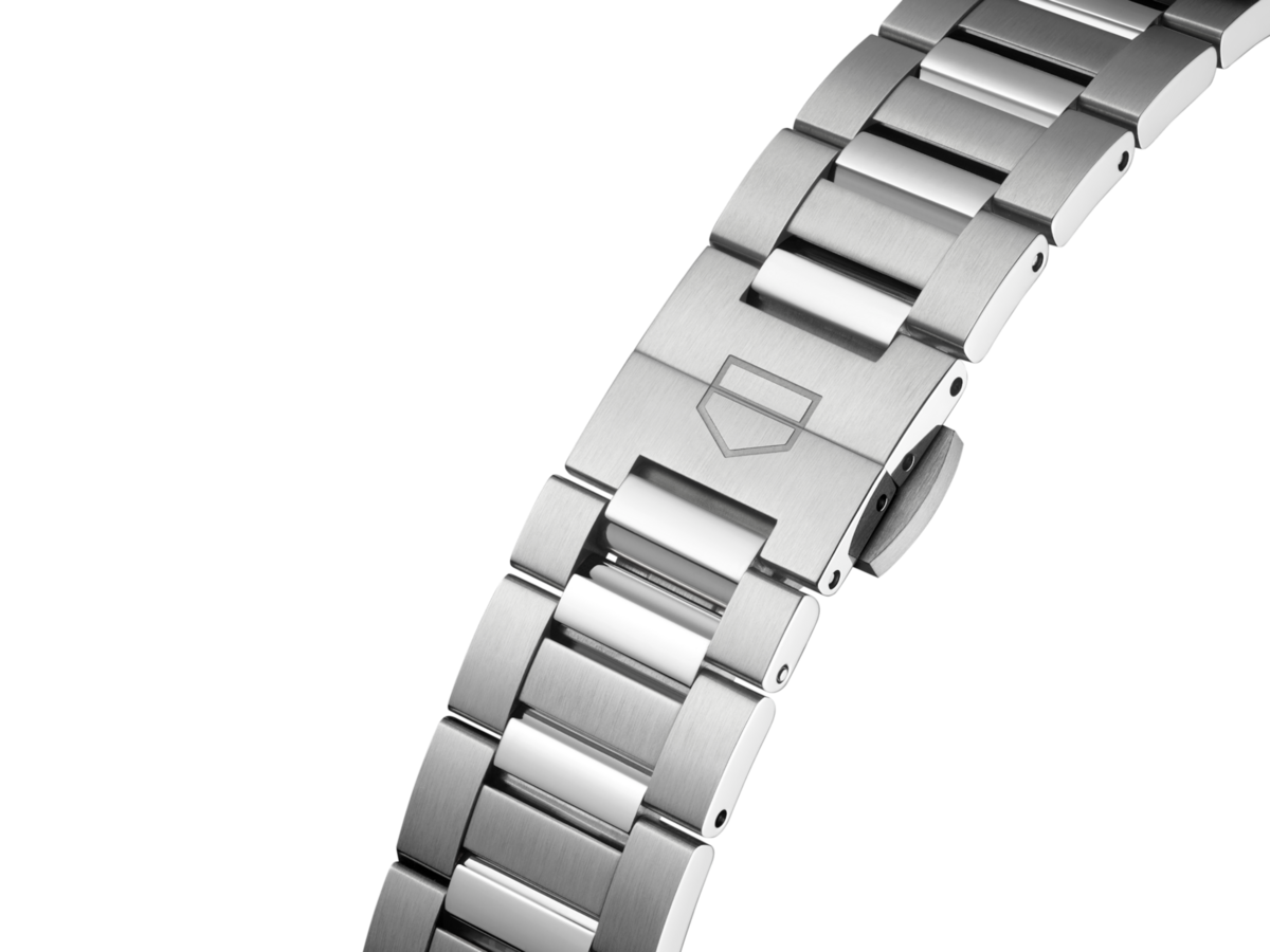 TAG Heuer Carrera Calibre 7 Mother of Pearl Dial Diamond Set Stainless Steel Womens Watch WBN231C.BA0001