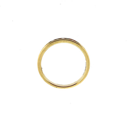 18ct Gold Emerald & Diamond Channel Set Half Eternity Ring