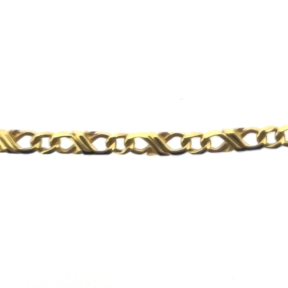 9ct Yellow Gold Double Celtic Link Chain 18" Necklace