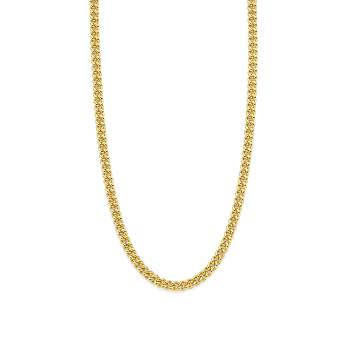 TI SENTO Gold Plated Sterling Silver Curb Link Necklace