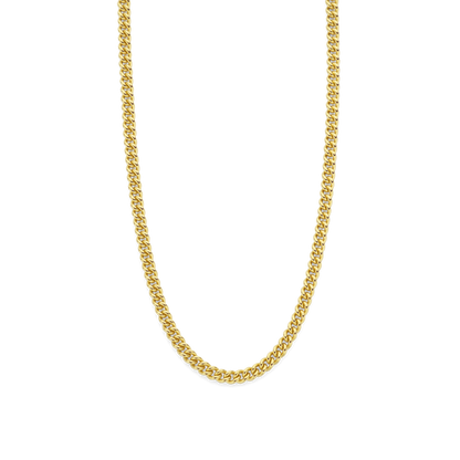 TI SENTO Gold Plated Sterling Silver Curb Link Necklace