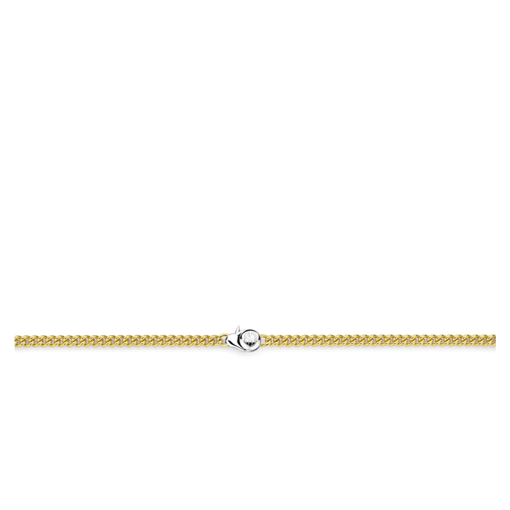 TI SENTO Gold Plated Sterling Silver Curb Link Necklace