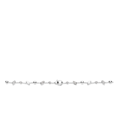 TI SENTO Sterling Silver Cubic Zirconia Set Necklace