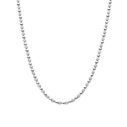 TI SENTO Sterling Silver Cubic Zirconia Set Necklace