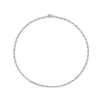 TI SENTO Sterling Silver Cubic Zirconia Set Necklace