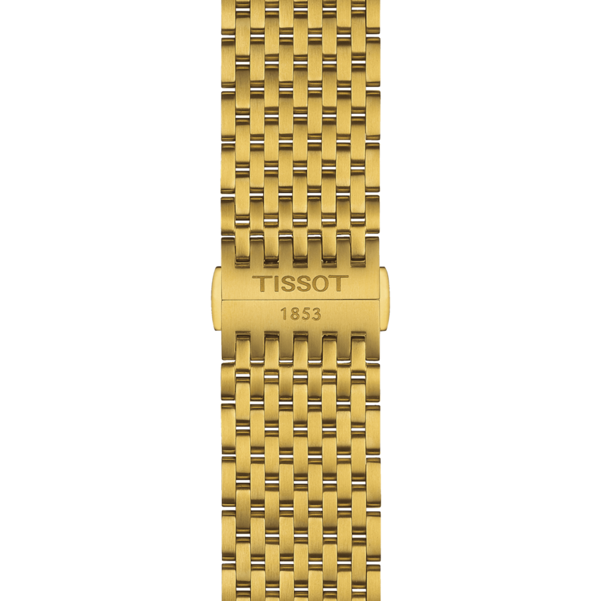 Tissot Everytime Gent Green Dial PVD Gold Plated Mens Quartz Watch T1434103309100