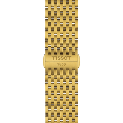 Tissot Everytime Gent Green Dial PVD Gold Plated Mens Quartz Watch T1434103309100