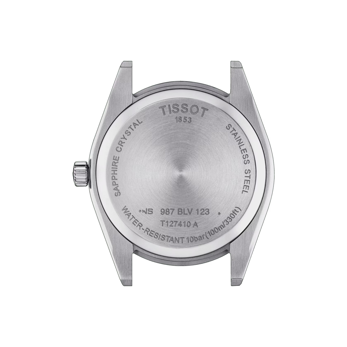 Tissot Gentleman Blue Dial Stainless Steel Mens Quartz Watch T1274101604101 