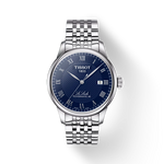 Tissot Le Locle Blue Dial Stainless Steel Powermatic 80 Mens Watch T0064071104300