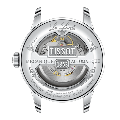 Tissot Le Locle Blue Dial Stainless Steel Powermatic 80 Mens Watch T0064071104300