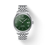 Tissot Le Locle Green Dial Stainless Steel Powermatic 80 Mens Watch T0064071109300