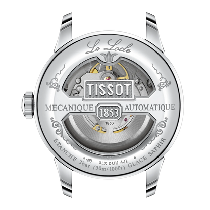 Tissot Le Locle Green Dial Stainless Steel Powermatic 80 Mens Watch T0064071109300