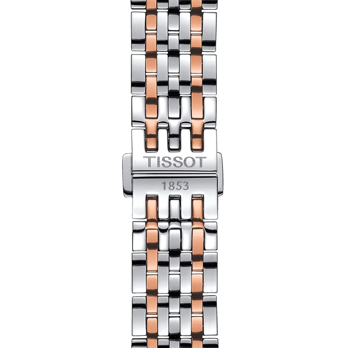 Tissot Le Locle Silver Dial Two Tone Powermatic 80 Mens Watch T0064072203300