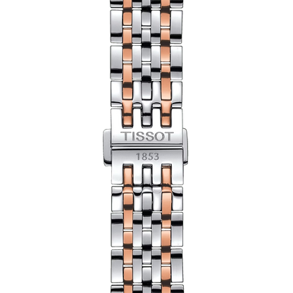 Tissot Le Locle Silver Dial Two Tone Powermatic 80 Mens Watch T0064072203300