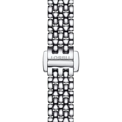 Tissot Lovely Round Silver Dial Stainless Steel Womens Quartz Watch T0580091103100