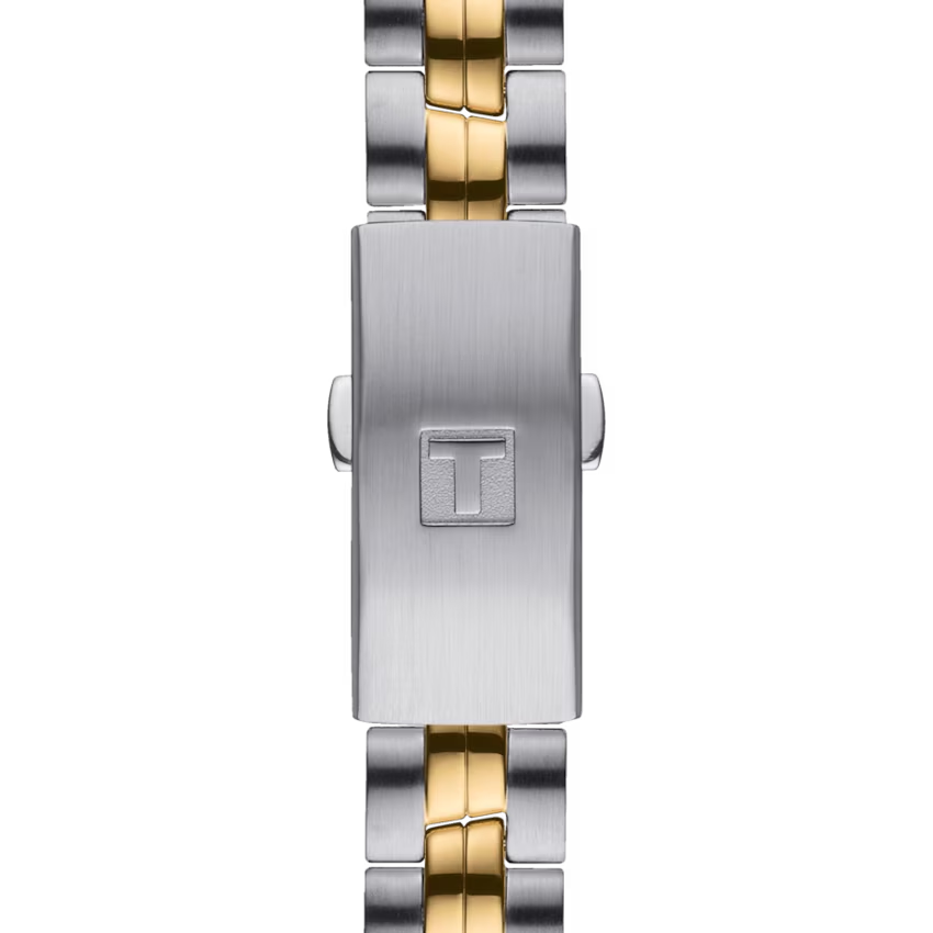 Tissot PR 100 Lady Small Mother of Pearl Dial Two Tone Womens Quartz Watch T1010102211100