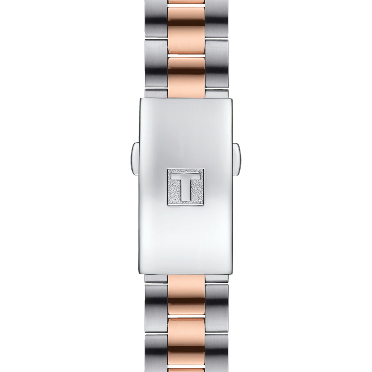 Tissot PR 100 Sport Chic Mother of Pearl Diamond Set Dial Two Tone Womens Quartz Watch T1019102211600