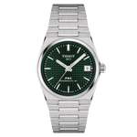 Tissot PRX Green Dial Stainless Steel Powermatic 80 Womens Watch T1372071109100