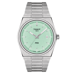 Tissot PRX Mint Dial Stainless Steel Mens Quartz Watch T1374101109101