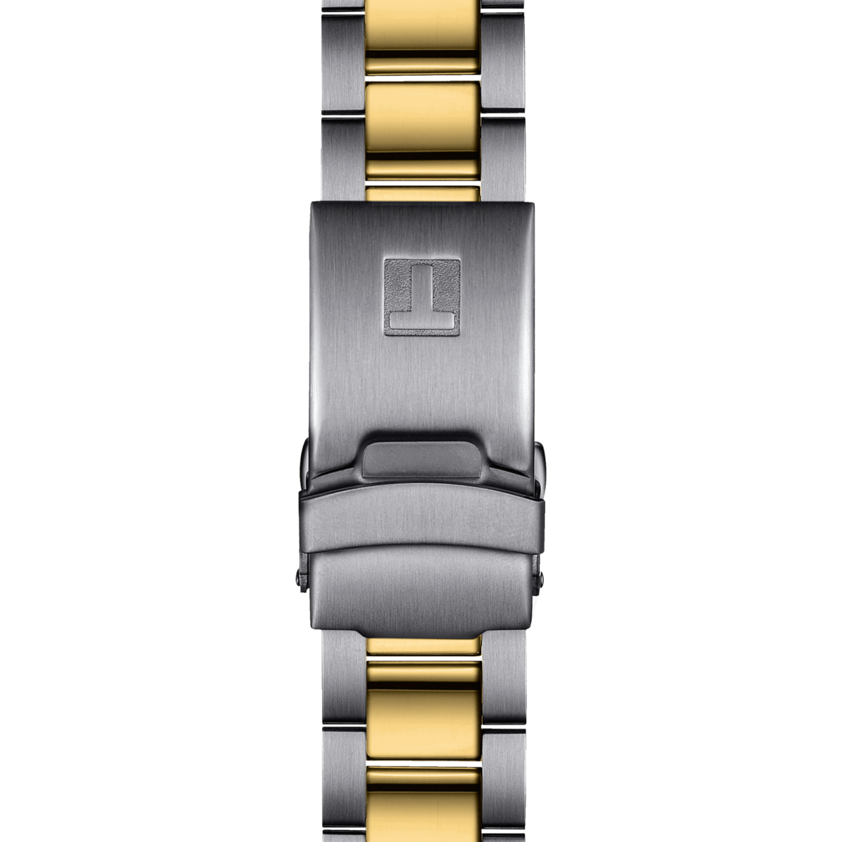 Tissot Seastar 1000 Black Dial Two Tone Unisex Quartz Watch T1204102205100