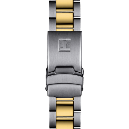 Tissot Seastar 1000 Black Dial Two Tone Unisex Quartz Watch T1204102205100