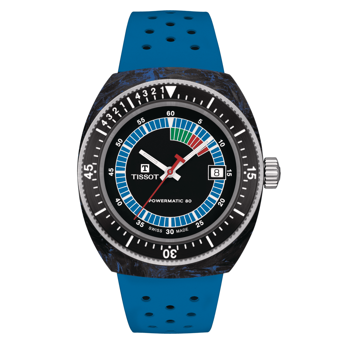 Tissot Sideral S Blue Powermatic 80 Mens Watch T1454079705701