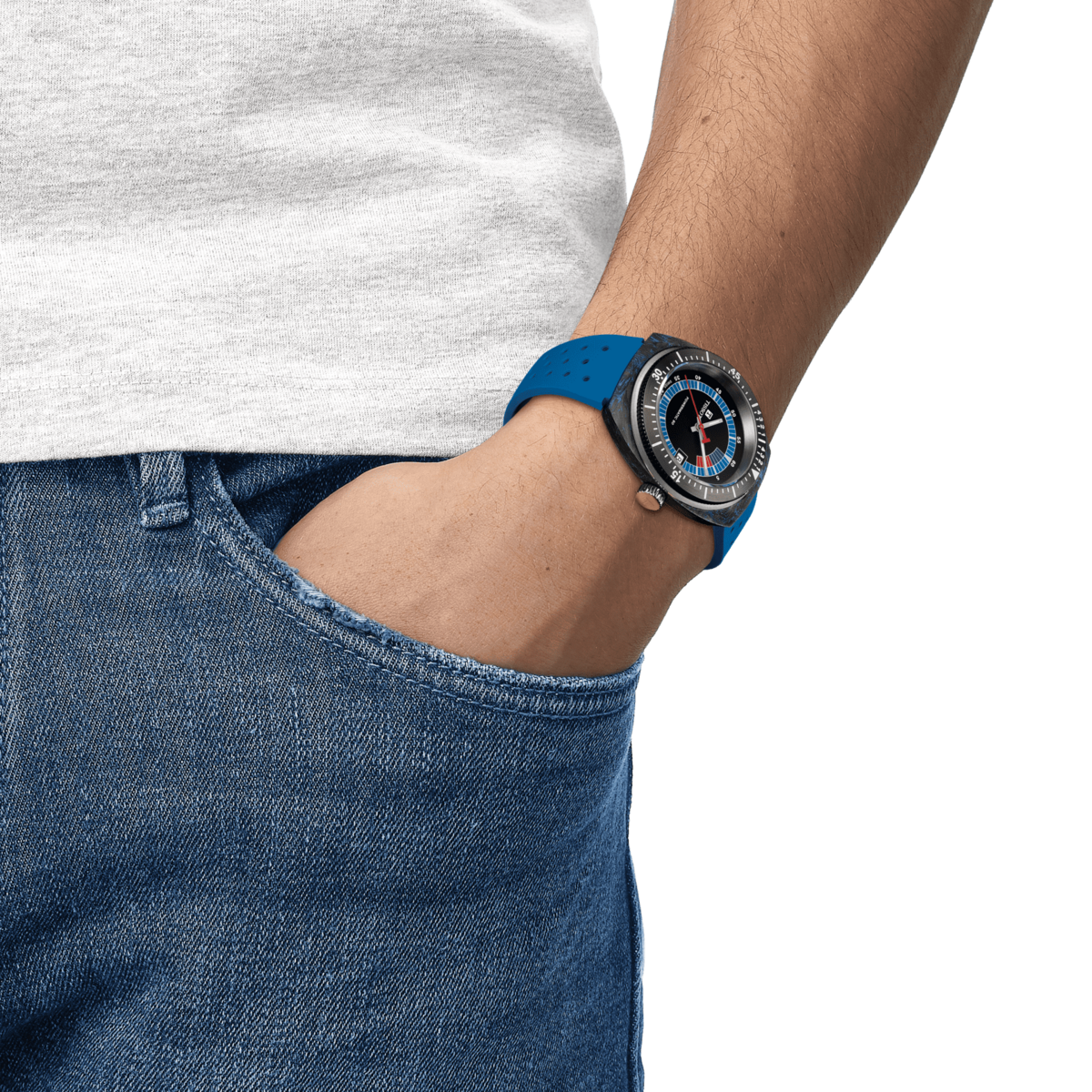 Tissot Sideral S Blue Powermatic 80 Mens Watch T1454079705701