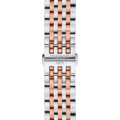 Tissot Tradition Silver Dial Two Tone Mens Quartz Watch T0636102203701