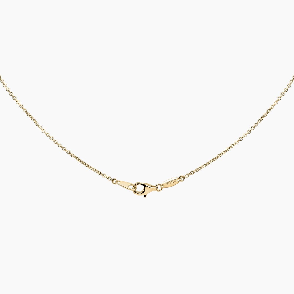 YOKO London Starlight 18ct Gold, Pearl & Diamond Set Pendant Necklace