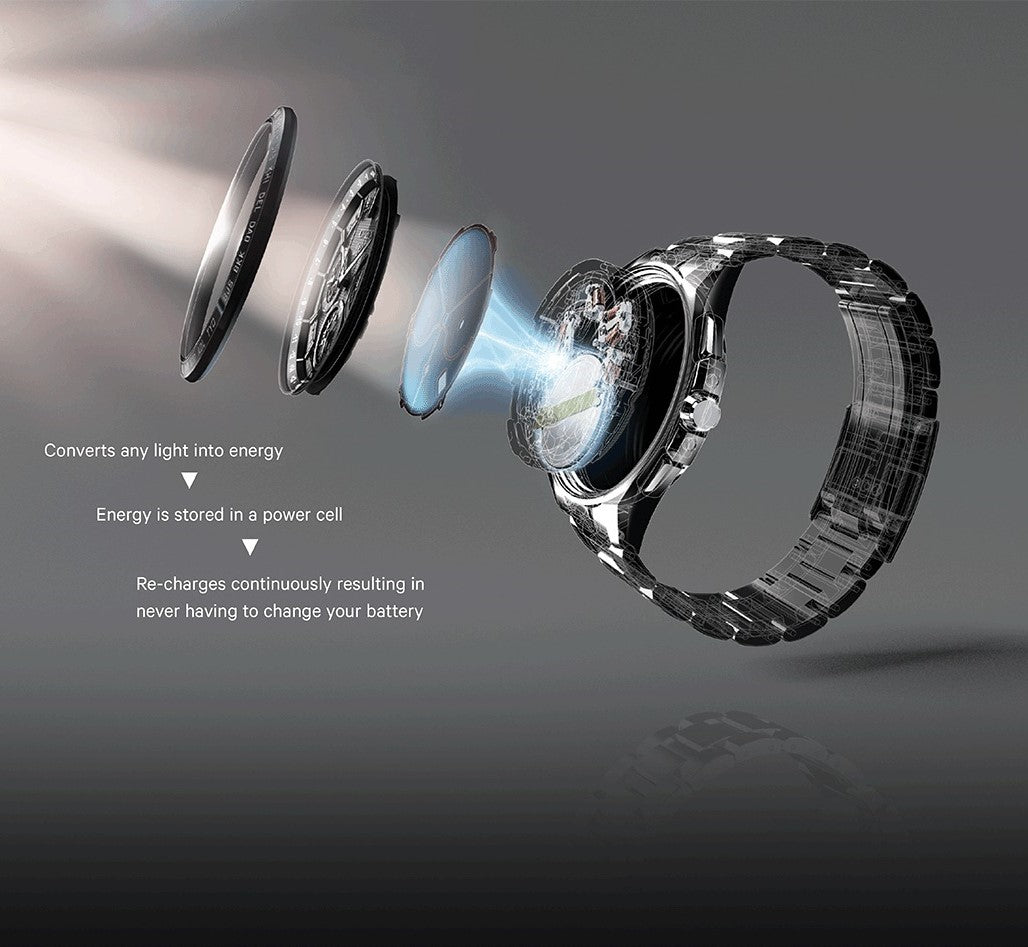 Citizen Eco-Drive Axiom Diamond Set Silver Dial Stainless Steel