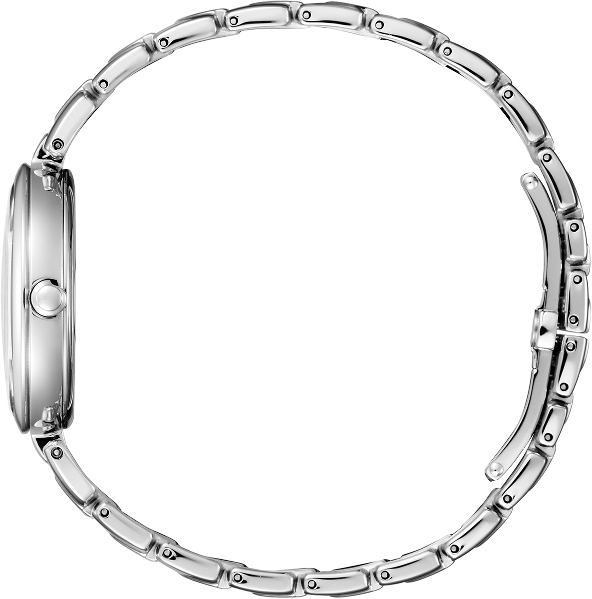Citizen Eco-Drive Mother of Pearl Dial Stainless Steel Womens Watch EM0850-80D