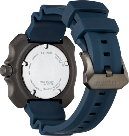 Citizen Eco-Drive Promaster Diver Blue Dial Super Titanium Mens Watch BN0227-09L