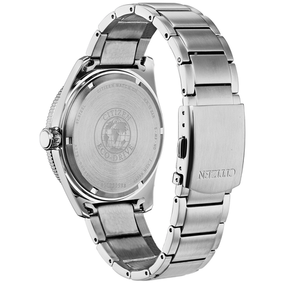 Citizen Eco-Drive Sport Green Dial Stainless Steel Mens Watch AW1598-70X