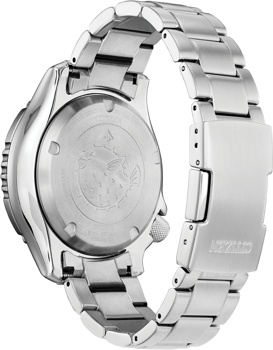 Citizen Fugu Promaster Diver Automatic White Dial Stainless Steel Mens Watch NY0150-51A